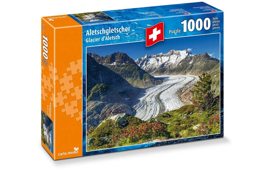 Carta.Media Puzzle Aletschgletscher