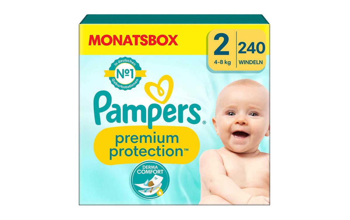 Pampers Windeln Premium Protection Newborn Grösse 1