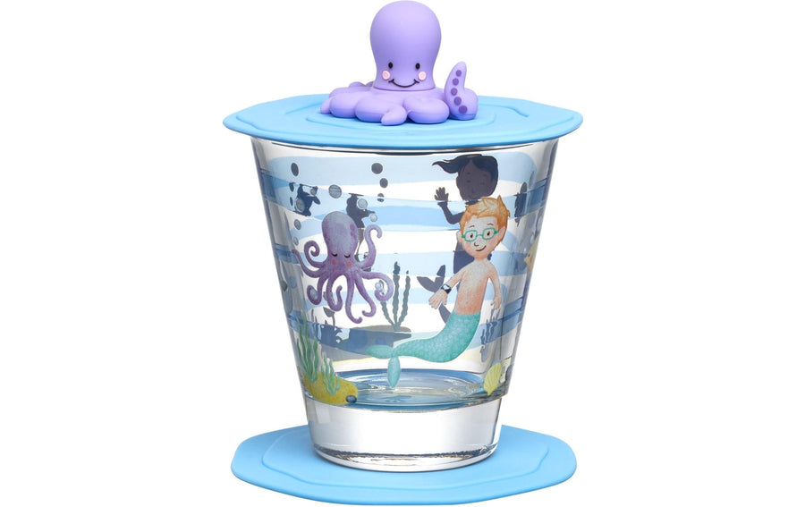 LEONARDO Kindertrinkglas Avventura 215 ml, 3-teilig, Meer