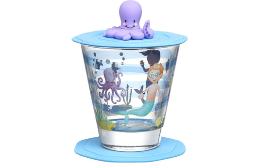 LEONARDO Kindertrinkglas Avventura 215 ml, 3-teilig, Meer