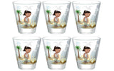 LEONARDO Kindertrinkglas Avventura 215 ml, 6 Stück, Dinosaurier