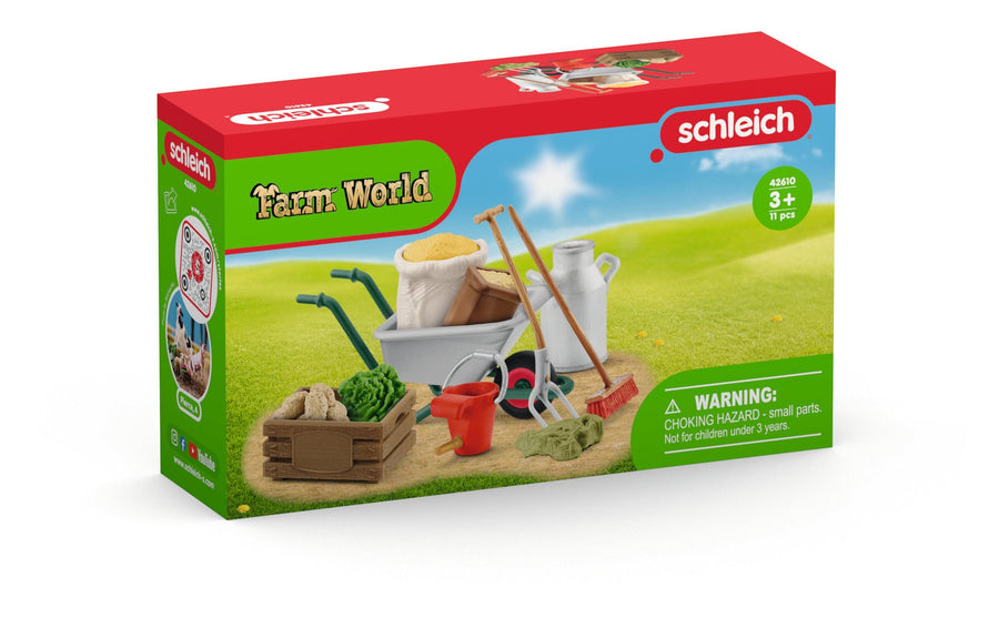 Schleich Farm World Stallpflege Zubehör
