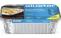 Alustar Boxen Aluminium 2000 ml – 5 Stk. für Lebensmittel Grills & Feuerstellen Alustar