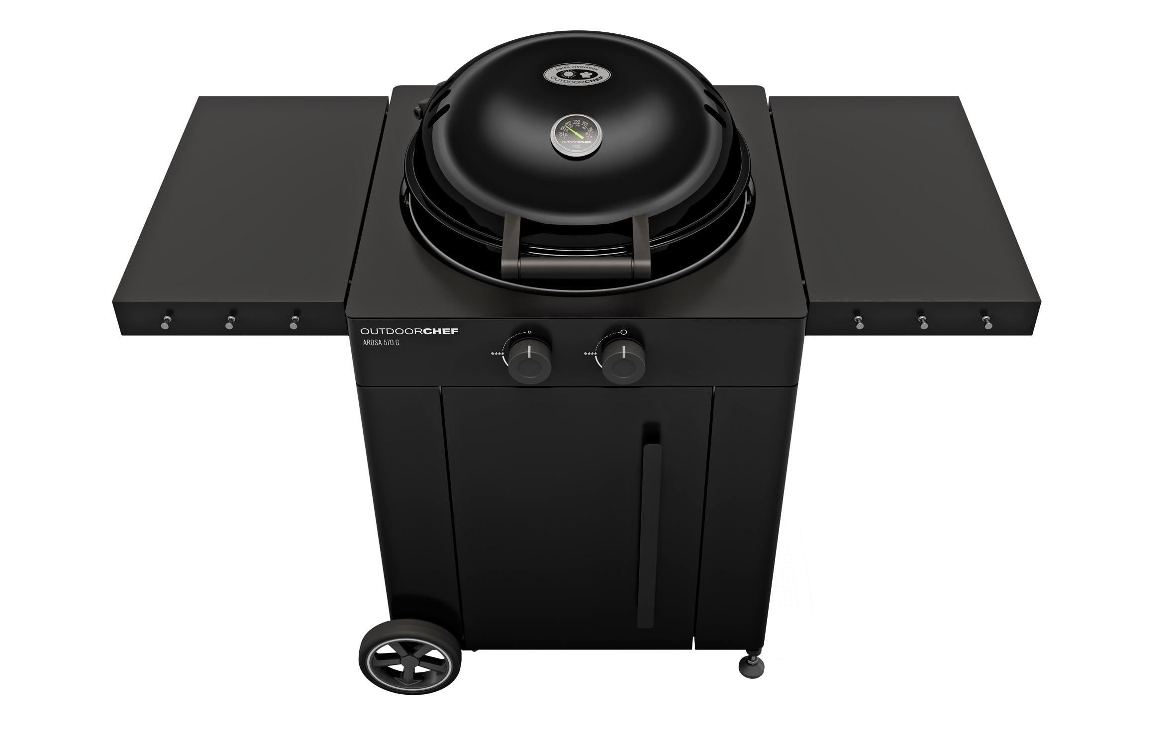 Outdoorchef Gasgrill AROSA 570 G, Schwarz, 2 Brenner, Modell 2023 Grills & Feuerstellen Outdoorchef