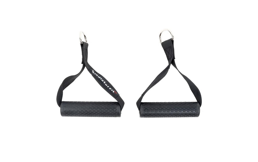 Gladiatorfit Gepolsterte Zuggriffe aus Gummi 2er-Pack