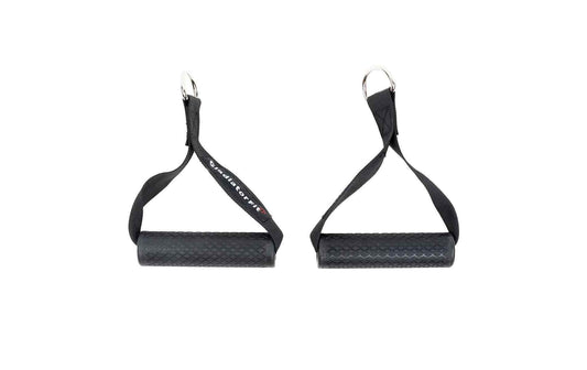 Gladiatorfit Gepolsterte Zuggriffe aus Gummi 2er-Pack