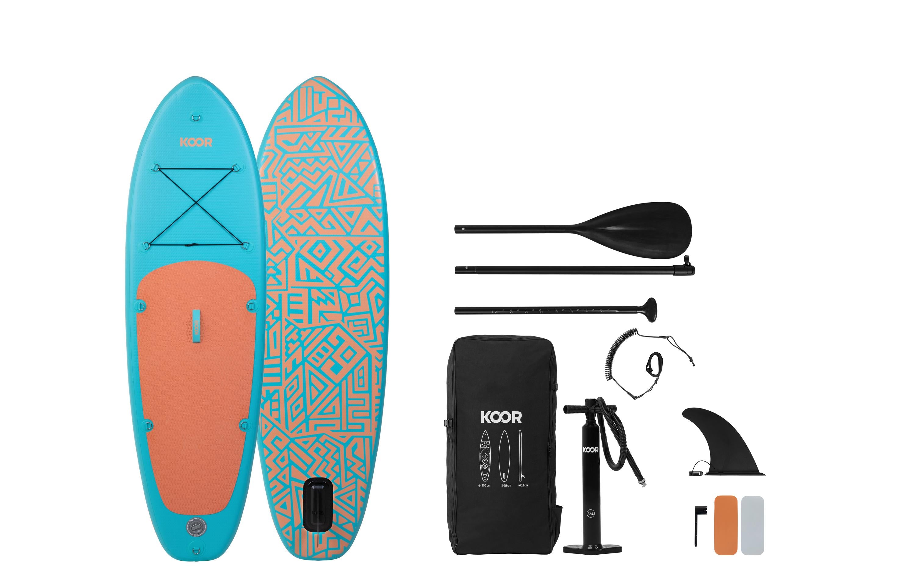 KOOR SUP ADVENTUUR 8' Blu 244x71x10cm, max. 80 kg