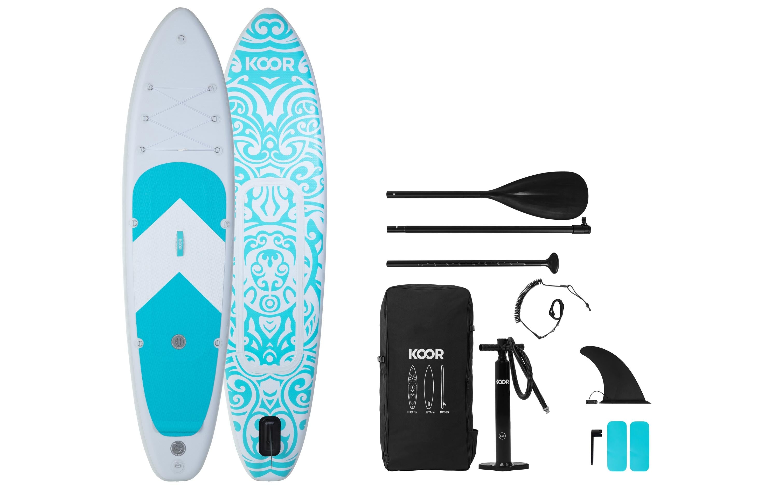 KOOR SUP Board Nuusa Allround 106 Doppelkammersystem