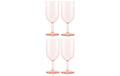 Bodum Outdoor-Weinglas Oktett 230 ml, Rosa, 4 Stück