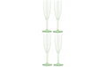 Bodum Outdoor-Champagnerglas Oktett 120 ml, Grün, 4 Stück