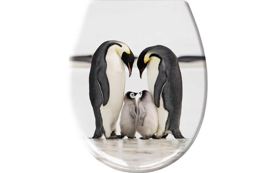 Kleine Wolke Toilettensitz Jacksons Pinguin Schwarz/Weiss