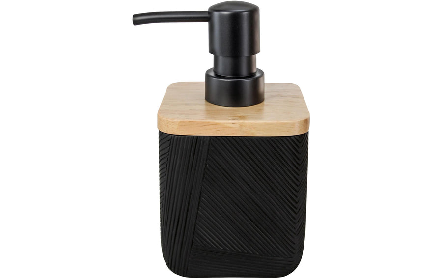 Kleine Wolke Seifenspender Crossover 310 ml, Schwarz/Nature