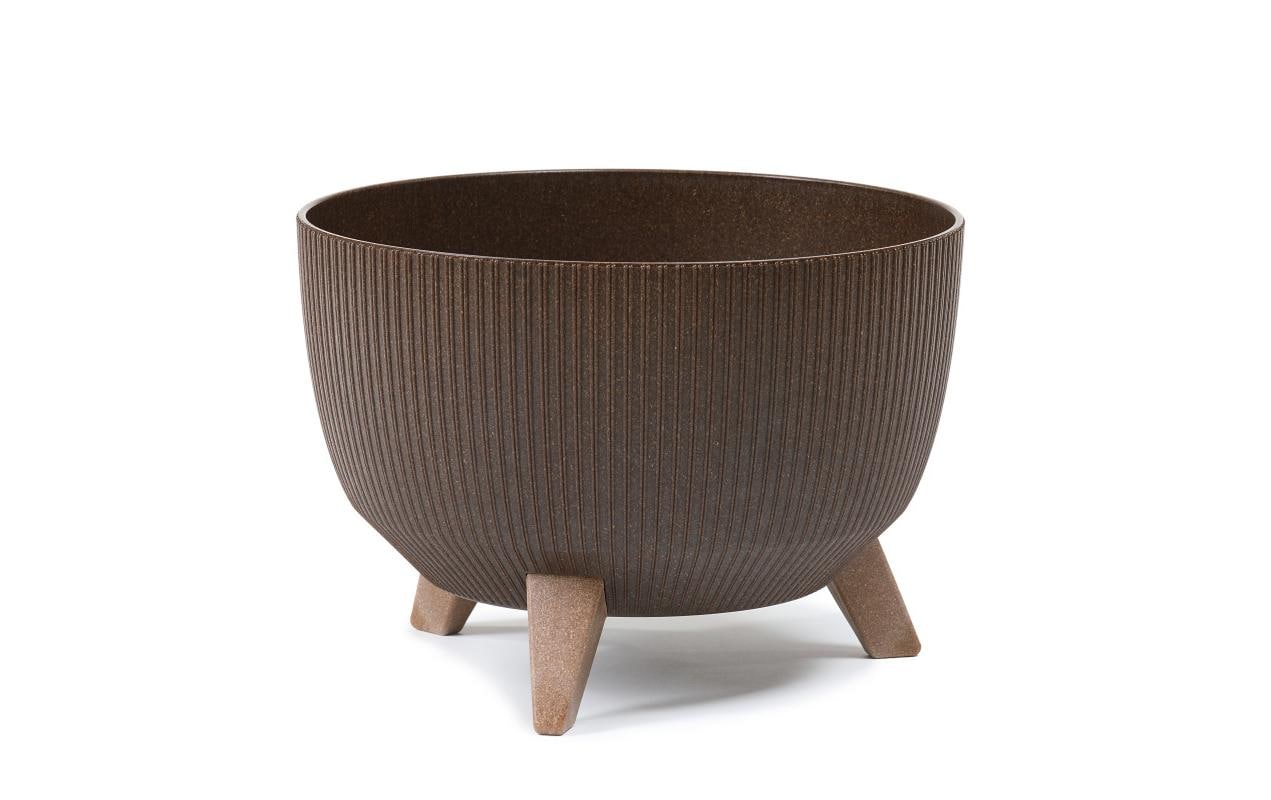 Neogard Blumentopf Roma Eco Kaffee, umweltfreundliches Kunststoff, 29 cm Garten & Outdoor > Pflanzen > Pflanzengefäße Neogard AG