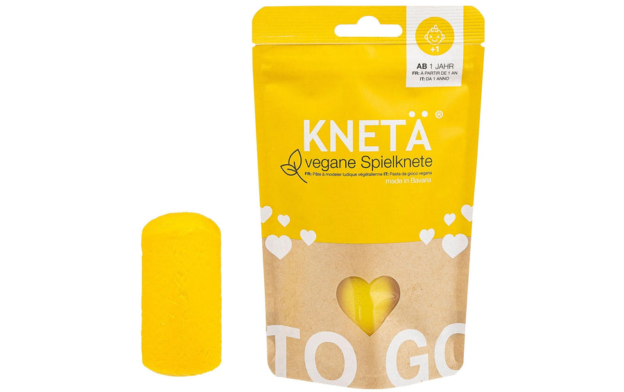 KNETÄ Vegane Spielknete Gelb 100 g