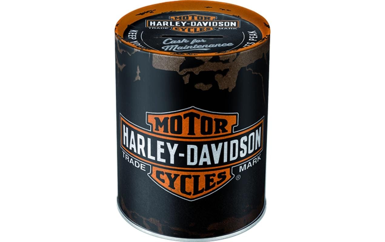 Nostalgic Art Spardose Harley Davidson Schriftzug