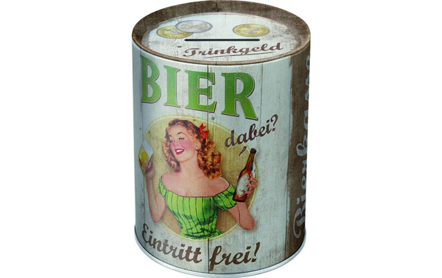 Nostalgic Art Spardose Bierkasse Person