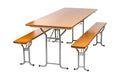 COCON Festbankgarnitur Rohrfuss 15x82x222cm