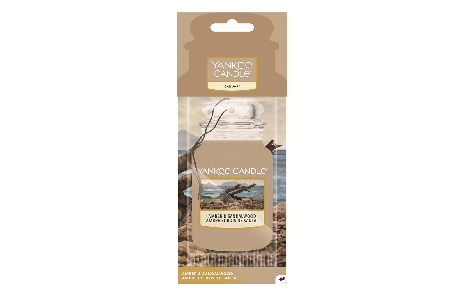 Yankee Candle Signature Auto-Lufterfrischer Car Jar Amber & Sandalwood