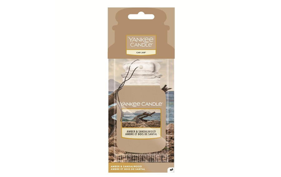 Yankee Candle Signature Auto-Lufterfrischer Car Jar Amber & Sandalwood