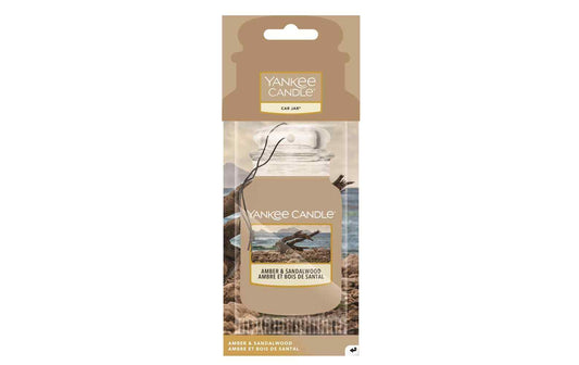 Yankee Candle Signature Auto-Lufterfrischer Car Jar Amber & Sandalwood