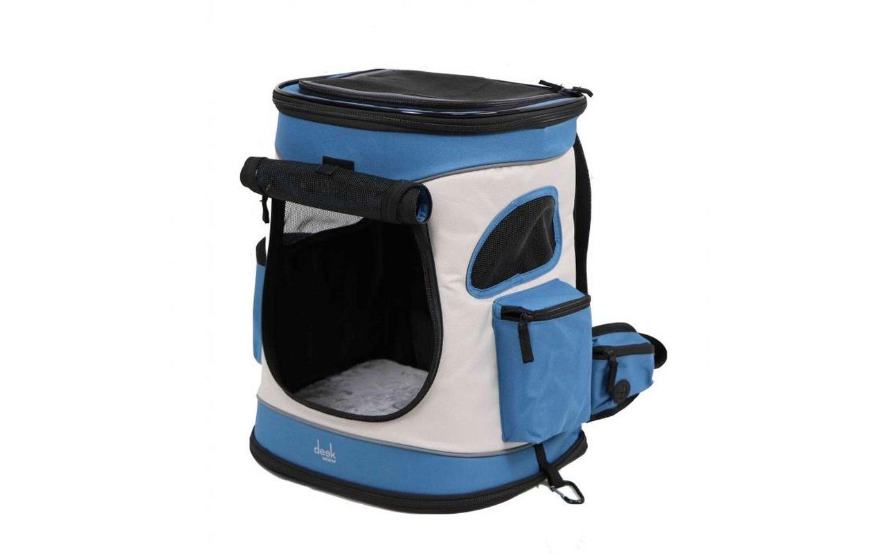 Deek Hunderucksack Montana robuster Tiertransport-Rucksack petrol 34x43x30 cm Sport & Freizeit > Freizeit > Zubehör Deek