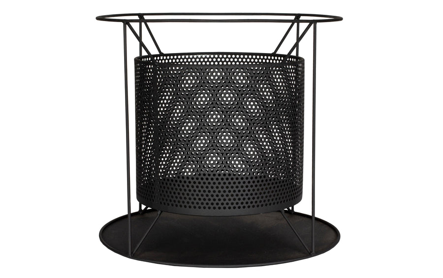 La Hacienda Feuerschale Kora Stahl runder Feuerkorb 40 cm Grills & Feuerstellen La Hacienda