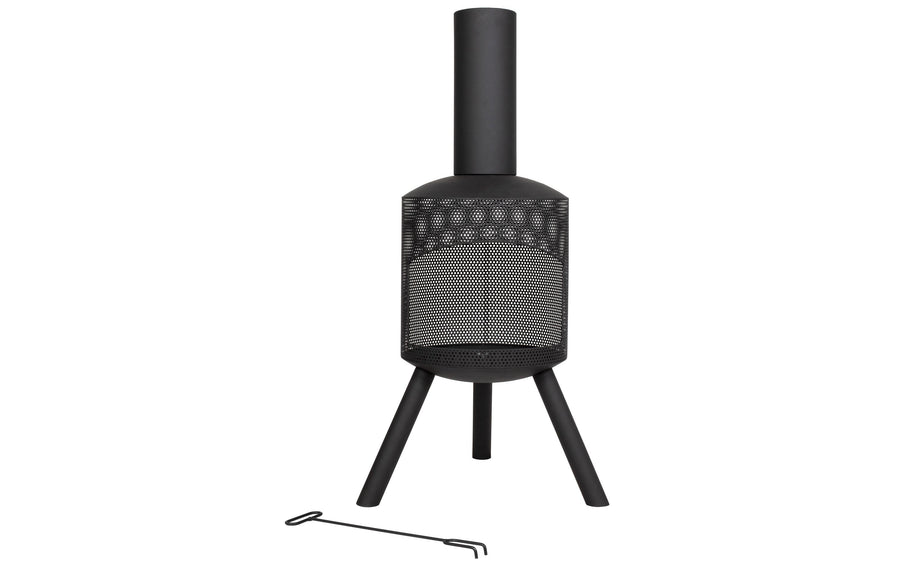 La Hacienda Gartenkamin Stahl 58 cm für gemütliche Abende Grills & Feuerstellen La Hacienda