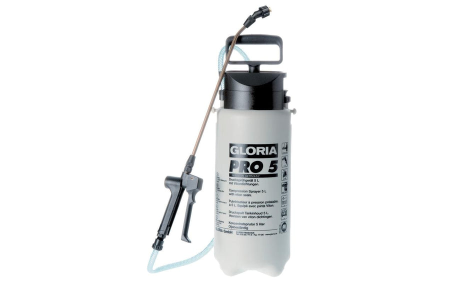 Gloria Spezial-Drucksprühgerät Pro 5 Ölfest, 5 l
