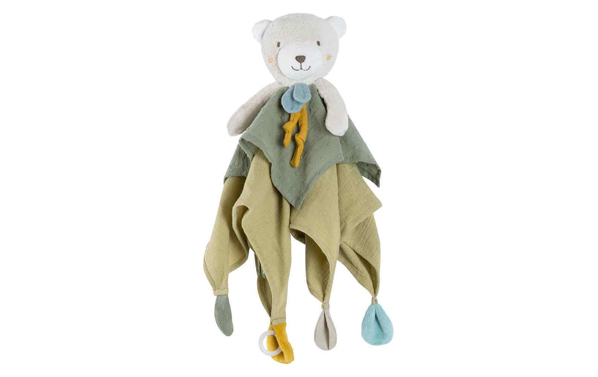 fehn Schmusetuch Natur Teddy