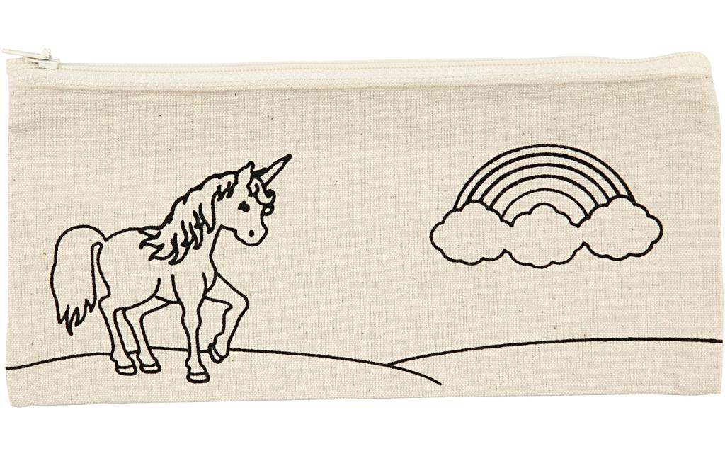 Creativ Company Etui Einhorn 21 x 9 cm