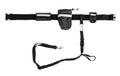 SwissPet Fahrrad- und Joggingleine Set, 60-120 cm, Schwarz