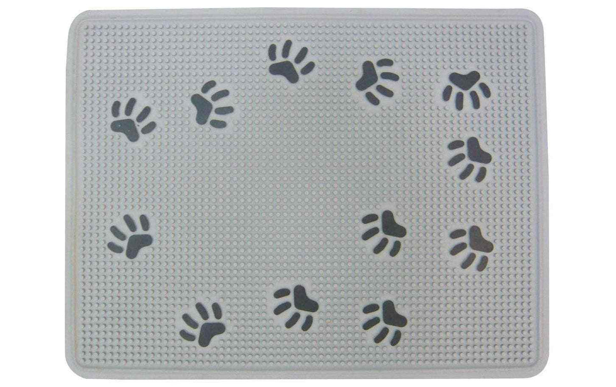 SwissPet Vorleger Pfote, 33 x 43 cm, Grau
