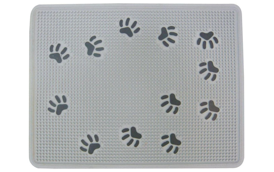 SwissPet Vorleger Pfote, 33 x 43 cm, Grau