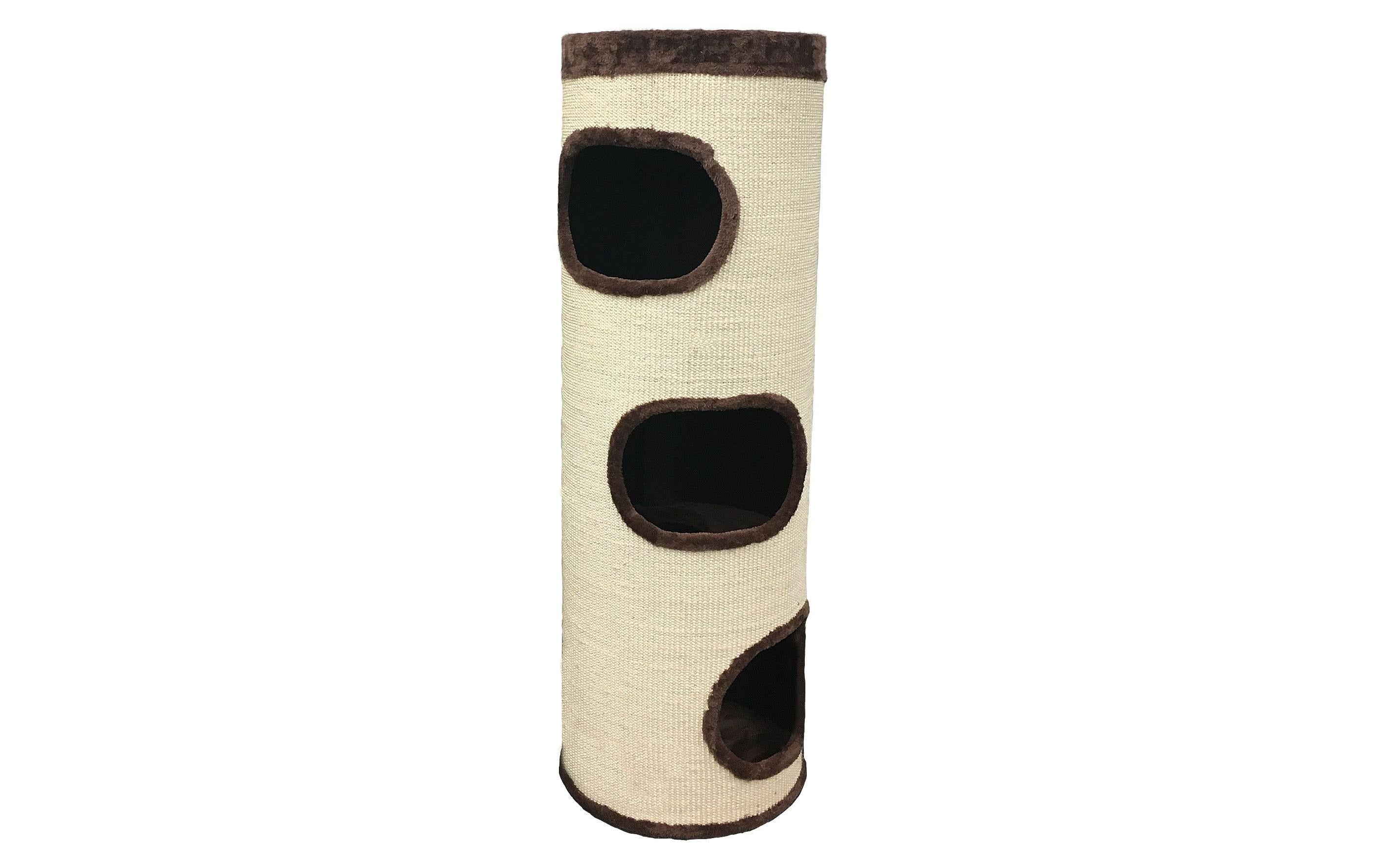 SwissPet Kratztonne Groot M, Ø 44 x 120 cm, Beige/Braun