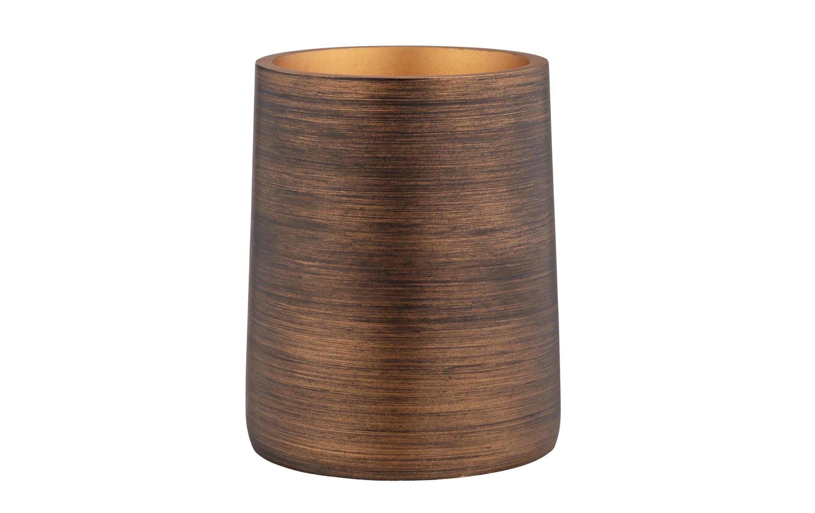 Wenko Zahnputzbecher Palena Bronze