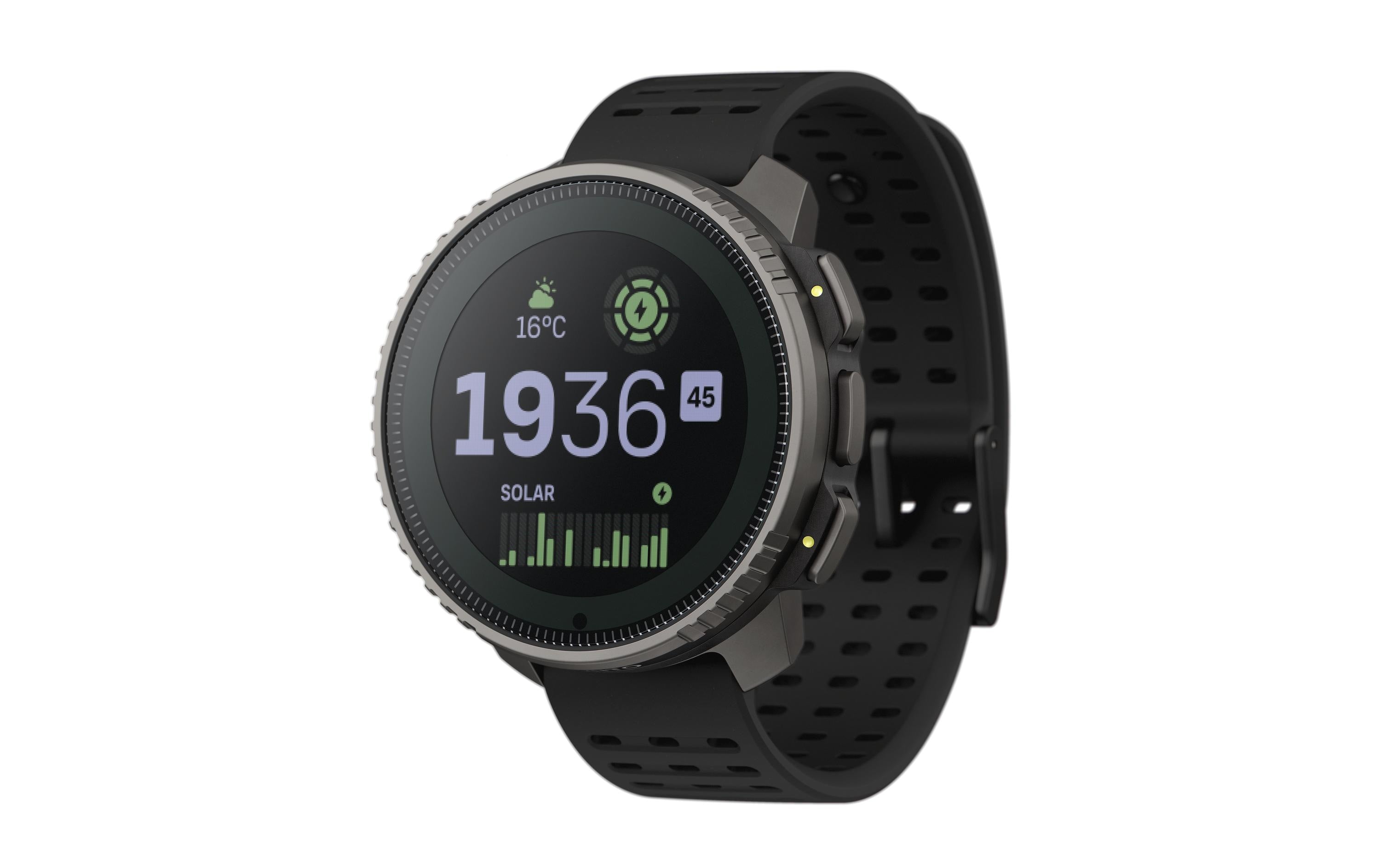 SUUNTO Sportuhr Vertical Titanium Solar Schwarz