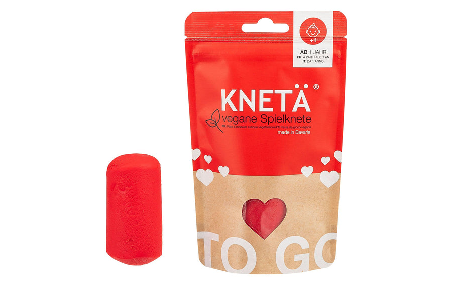KNETÄ Vegane Spielknete Rot 100 g