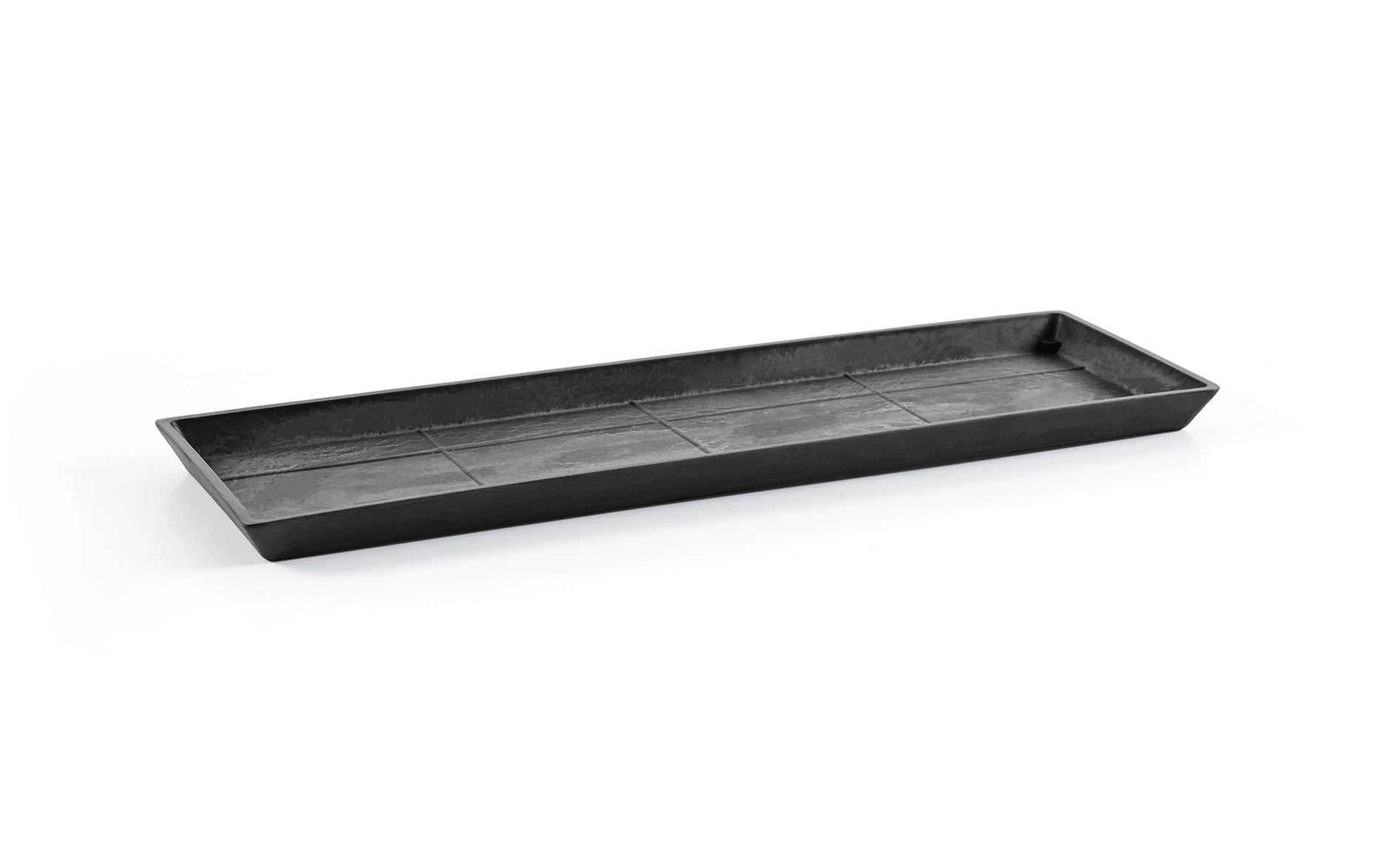 Ecopots Topfuntersetzer Rectangular 65 Dunkelgrau