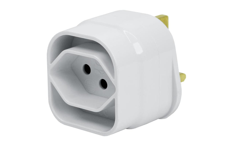 STEFFEN Reiseadapter CH – UK, Weiss