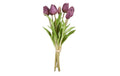 Dekomat AG Kunstblume Tulpen Royla 7er Set, 38 cm