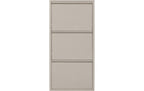 Kare Schuhschrank Caruso 3er Creme