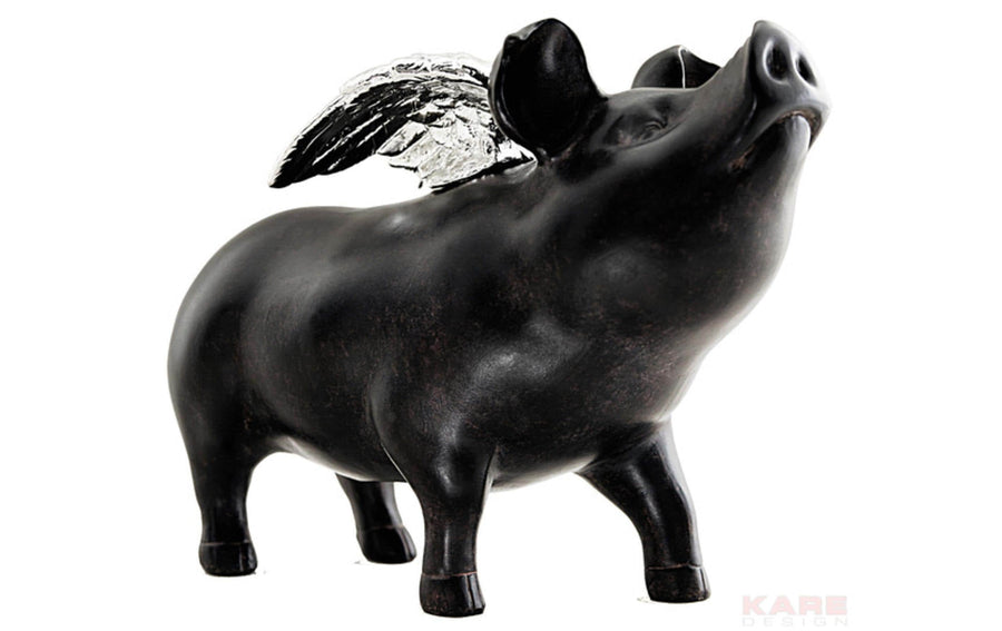 Kare Spardose Rockstar Pig Ohne Motiv