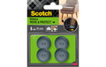 Möbelzubehör Scotch Move & Protect Ø 19 mm Grau
