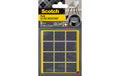 Filzgleiter 24x22 mm Grau Ultra Resistant 12er Pack