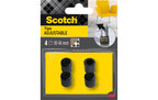 Bodenschoner Verstellbar Ø 10-14 mm Schwarz 4er Pack