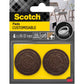 Scotch Filzgleiter Customisable, Ø 19-37 mm, Braun