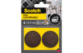 Möbelzubehör Filzgleiter Ø 19-37 mm Braun Scotch