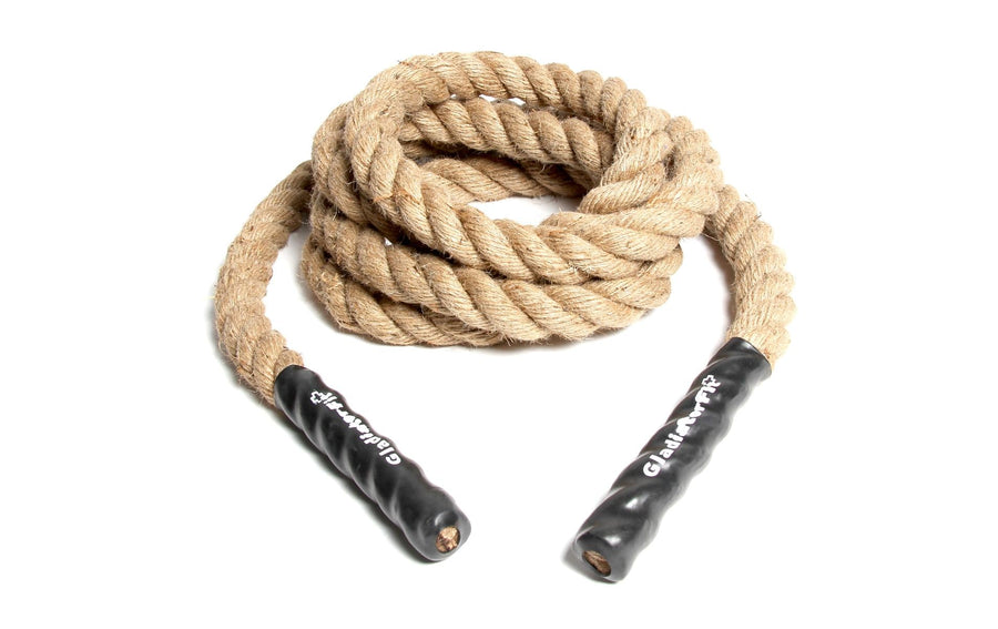 Gladiatorfit Hanf-Cross-Trainingseil, 4.5 m