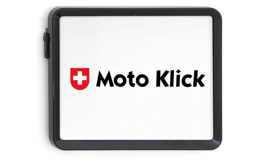 Swiss Klick Kennzeichenhalter Motorrad