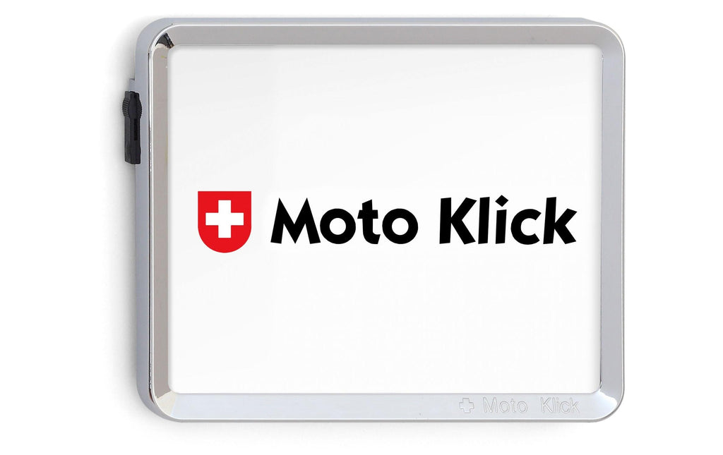 Swiss Klick Kennzeichenhalter Motorrad